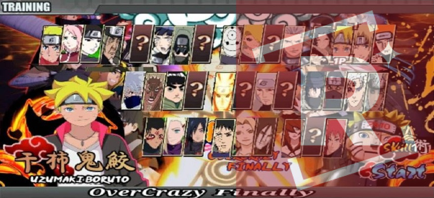 Download Game Naruto Senki Mod APK Unlimited Coins Full Character