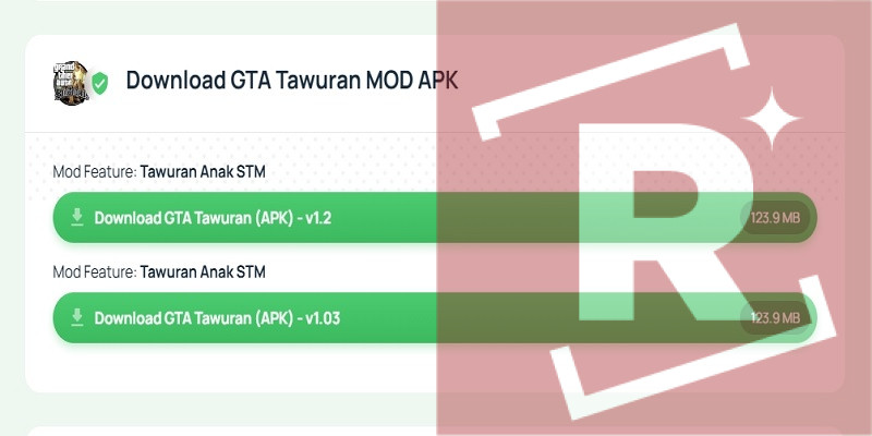 Gta Tawuran Mod Apk Versi Download