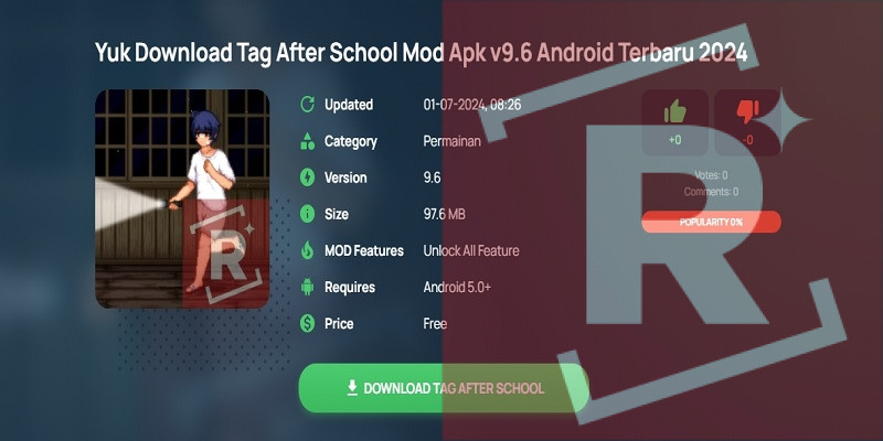 Tag After School Mod Apk Download